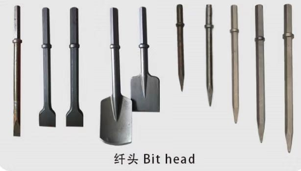 Cuốc v&agrave; đục bằng kh&iacute; n&eacute;n Đầu mũi khoan